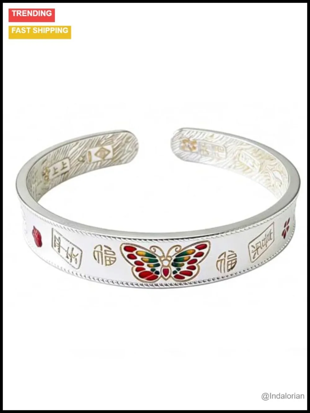 Sterling Silver Stackable Cuff Bracelet for Women Adjustable
